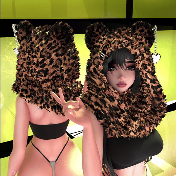 Fluffy Hoodie by La Diablita