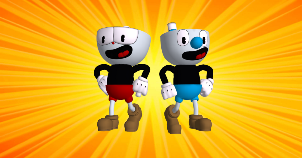 Cuphead 3D Model