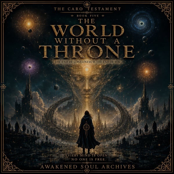 THE CARO TESTAMENT Book 5: The World Without A Throne cover