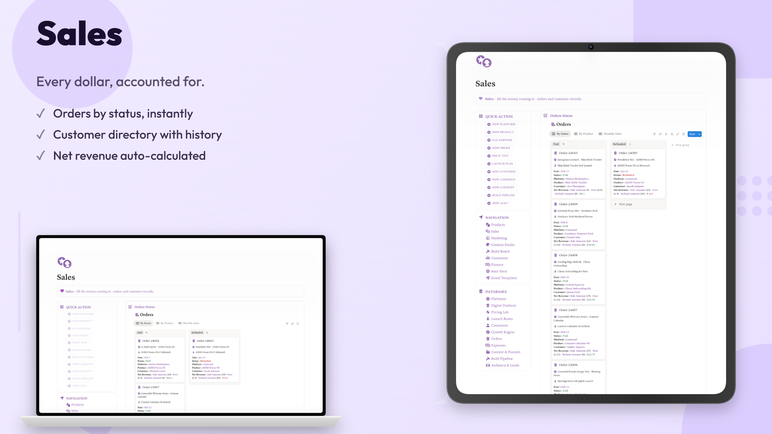 Digital Product Business OS - For Solo Creators - view 5