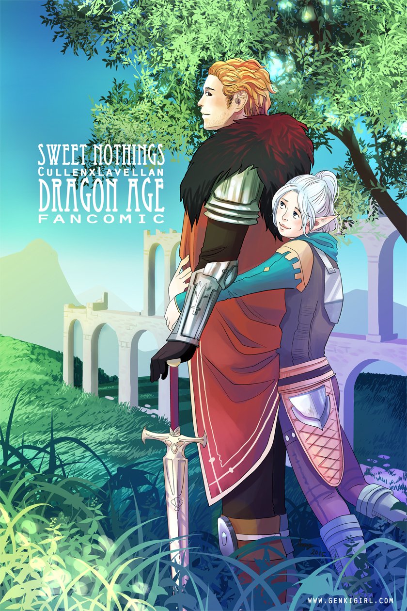 Dragon Age Inquisition Cullen x Lavellan Fan Comic