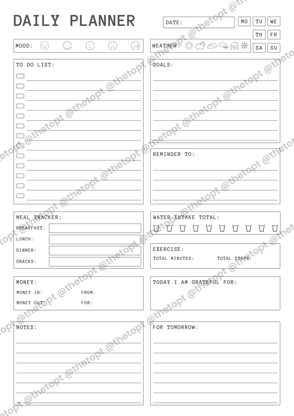 daily-planner-digital-printable