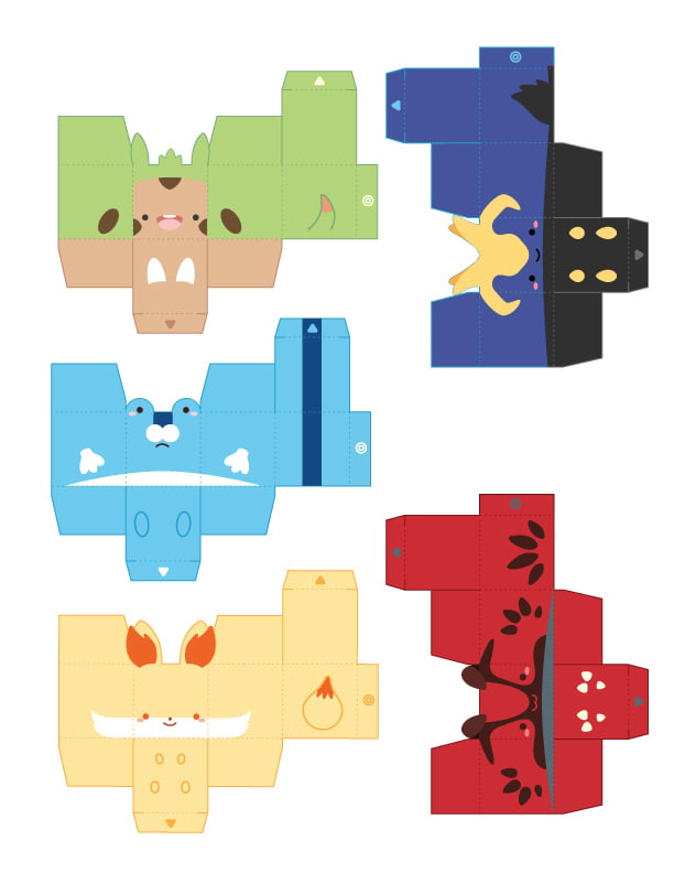 Pokemon paper deals craft