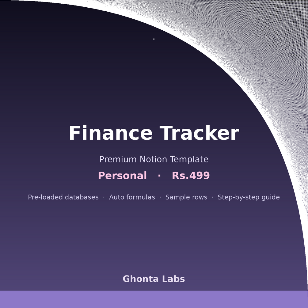 Finance Tracker
