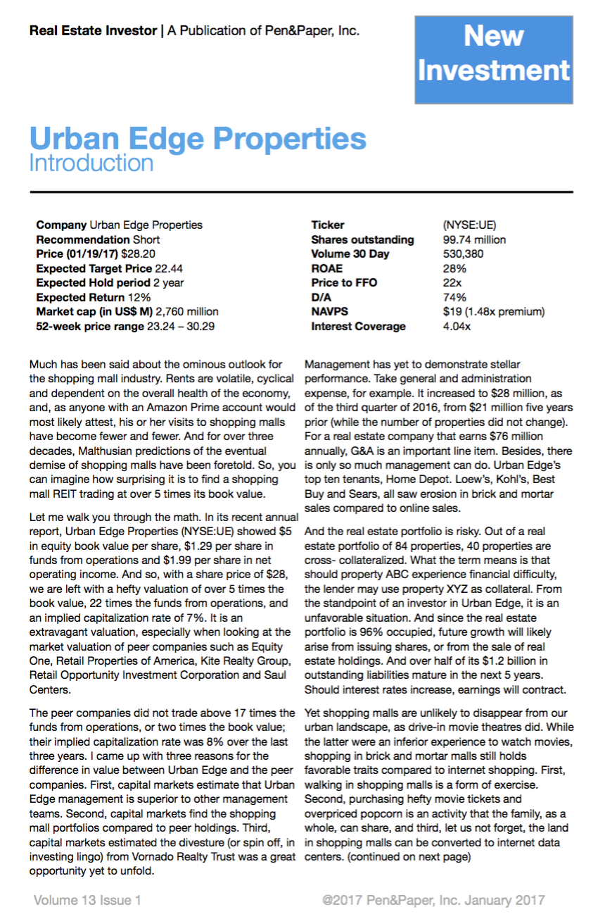 A Monthly Real Estate Publication by Pen&Paper, Inc.