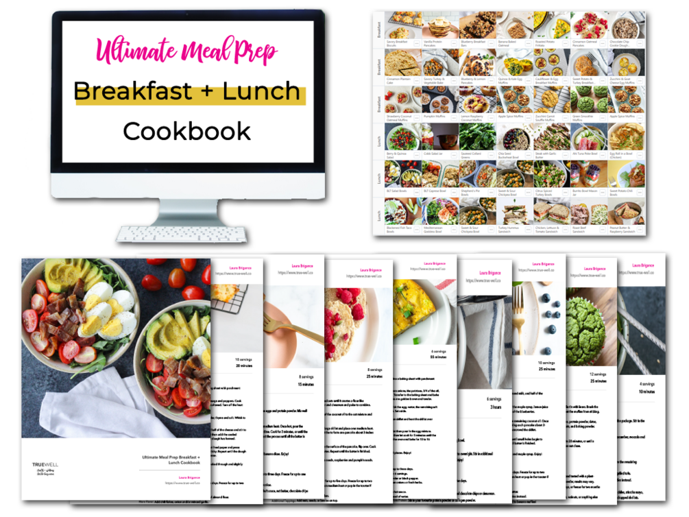 Ultimate Meal Prep Breakfast + Lunch Cookbook - $17