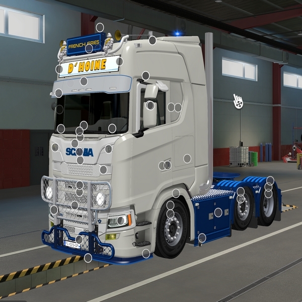 ![Truck mod]! Scania NG S650 D´Hoine base by WC007 D3SIGN