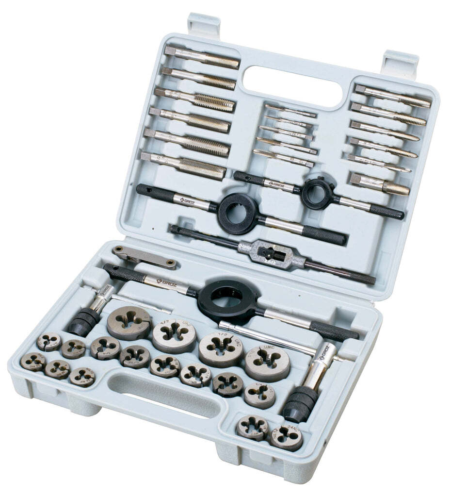 IMPERIAL TAP AND DIE SET WITH CASE (41 PIECE SET)