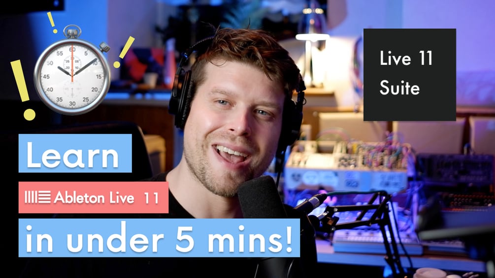 FREE Sample Pack Learn Ableton Live 11 in under 5mins! Free beginner