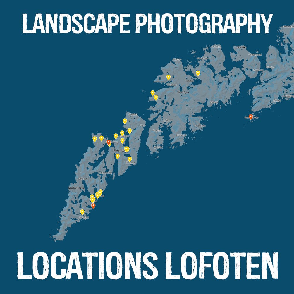 lofoten islands map