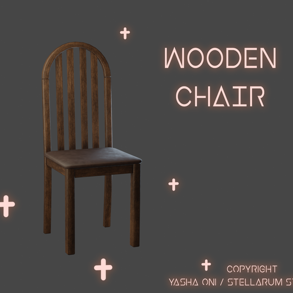 Simple Chair - .FBX, .BLEND, UNITYPACKAGE