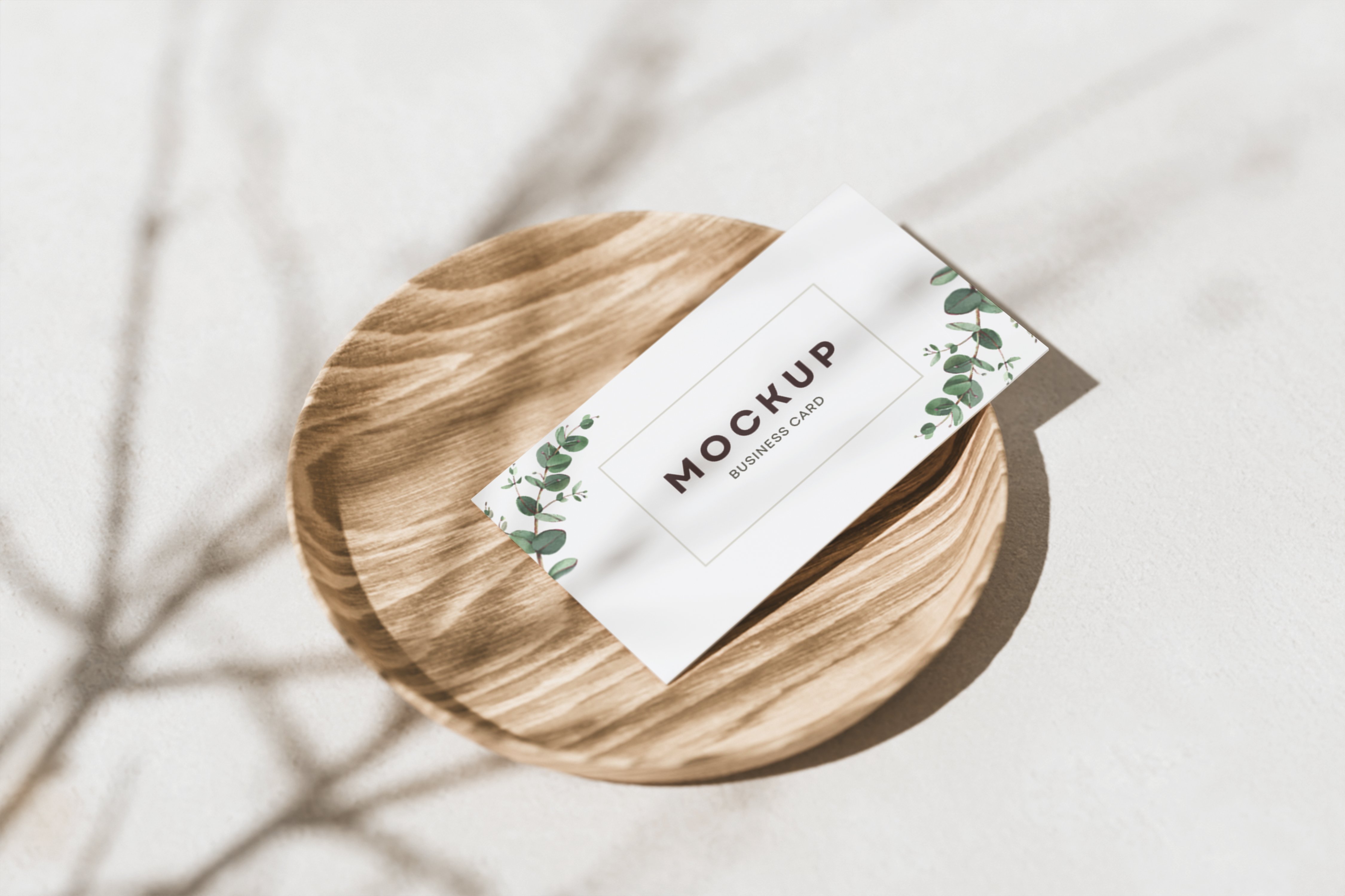 Business card mockup