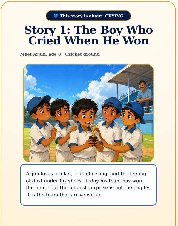 Stories for Boys Who Feel Everything — 10 Emotional Stories for Boys Ages 6–11 preview image 15