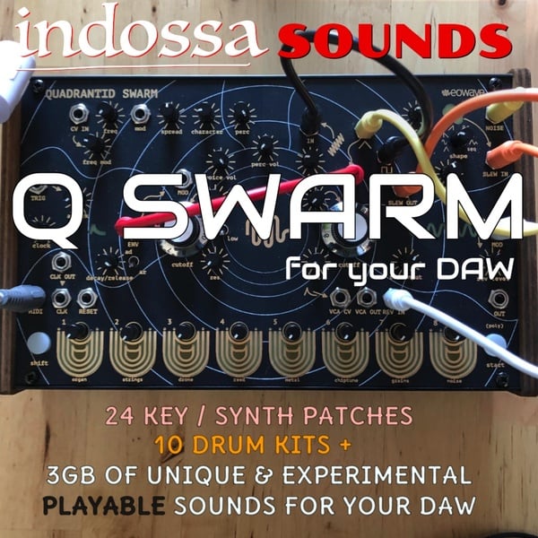 qSWARM Experimental MultiSample Pack for Ableton, Logic & StudioOne + WAV