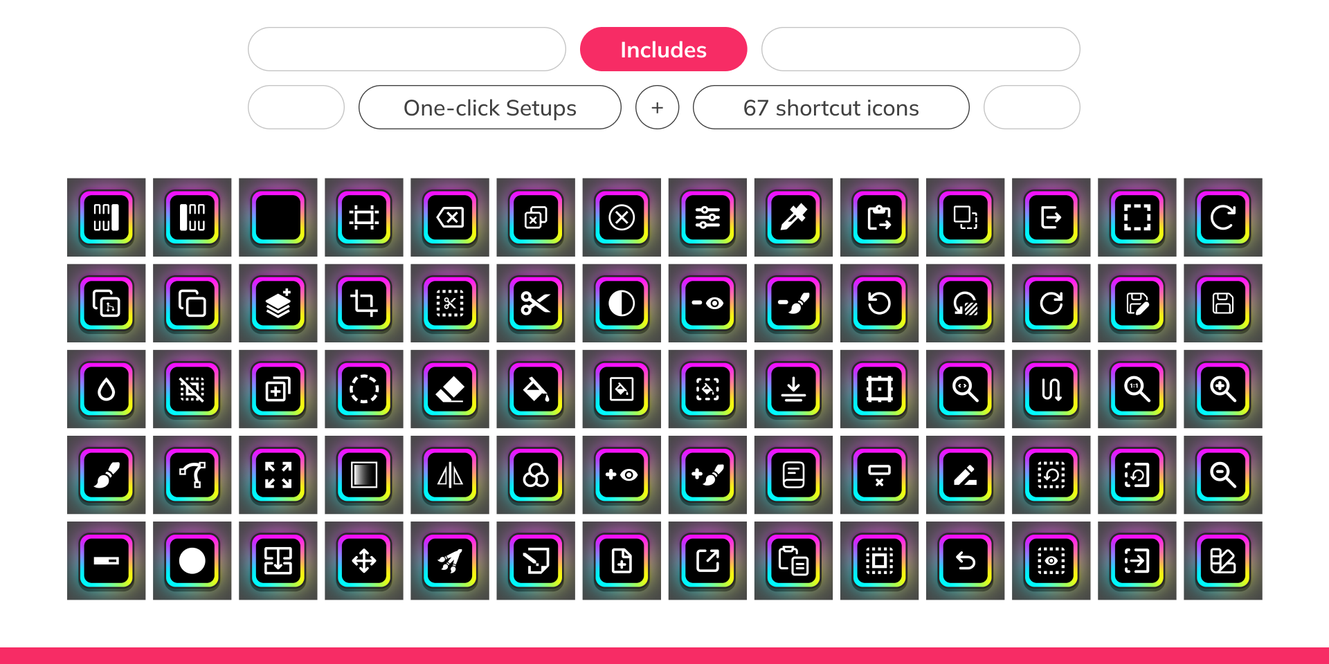 Krita Profiles for Stream Deck | Productivity Icons