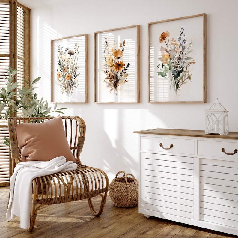 set-of-3-neutral-watercolor-wildflower-prints