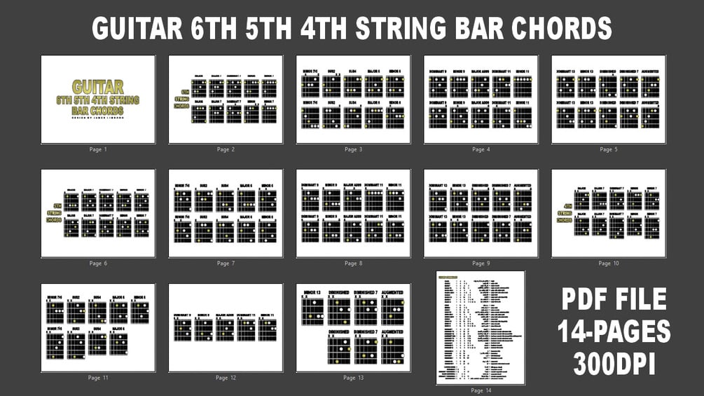 guitar bar chords pdf