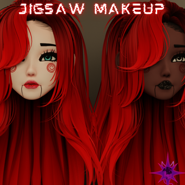 Jigsaw Makeup {Savi Head}