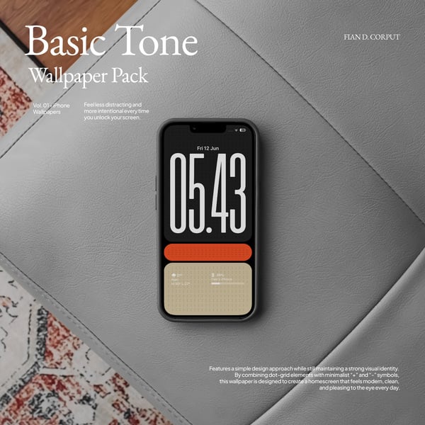 FDC. \ Vol. 01 - Basic Tone Wallpaper Pack