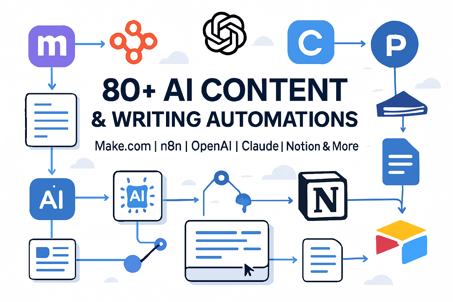 AI content automation workflows