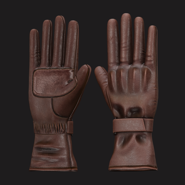 Leather Gloves PBR 01 | WOLVES STUDIO