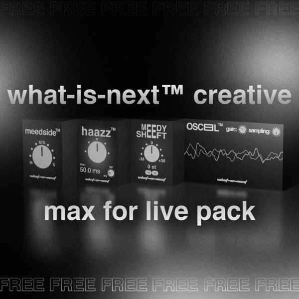[FREE] WINC™ ABLETON MAXFORLIVE DEVICE PACK [what-is-next™ creative] [VOL. 1] [FREE M4L]