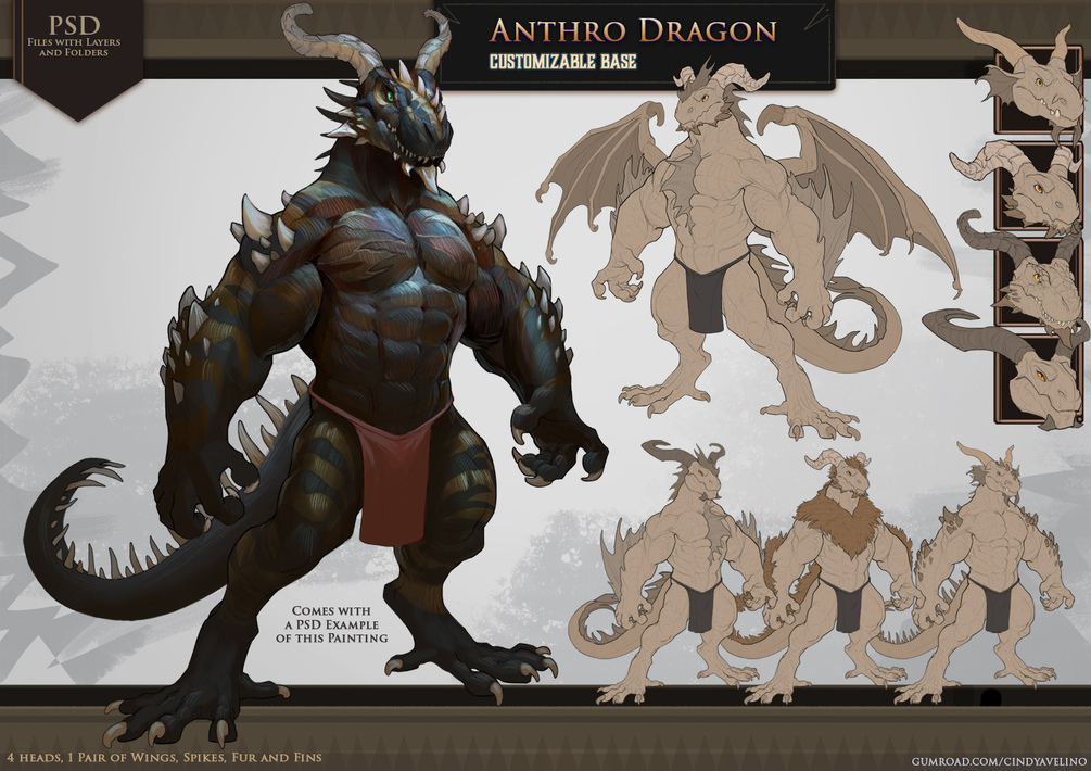 dragon anthro