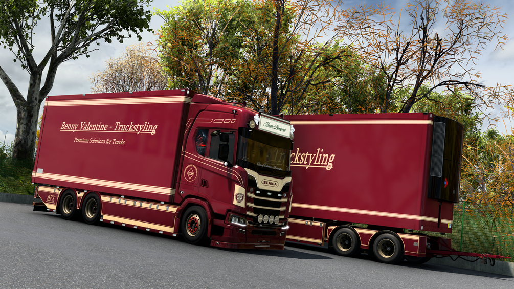 BVT Scania S Rigid Hollandstyle *FREE* by Benny Valentine | Truckstyling