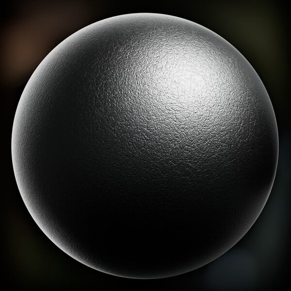 Procedural Black Leather Material by Ryan King Art