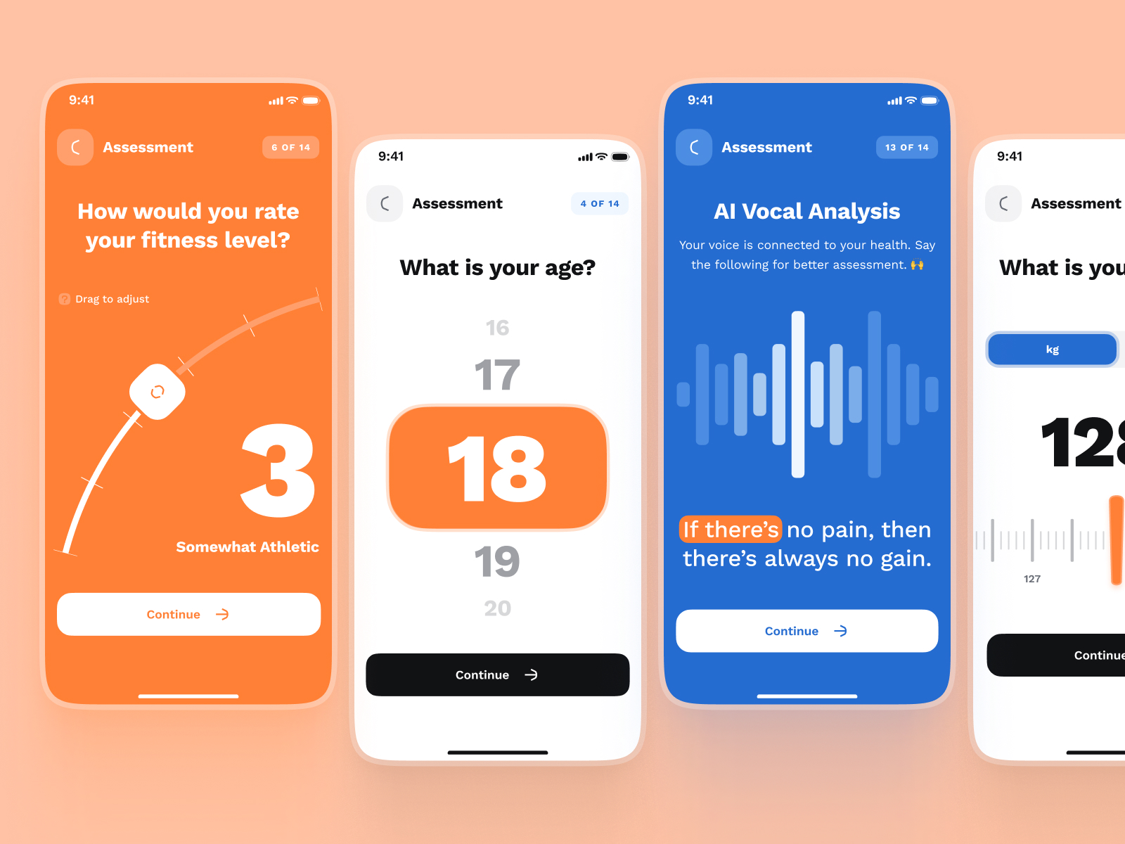 sandow UI Kit: AI-Driven Fitness & Nutrition App