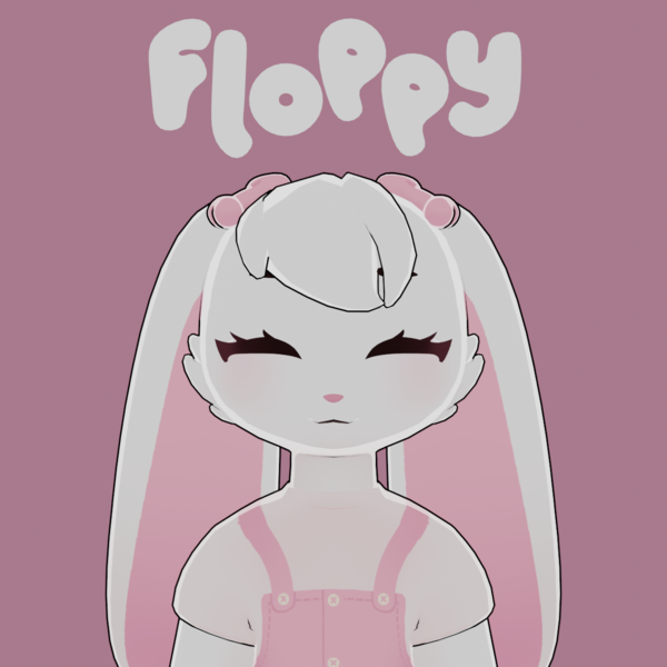 Floppy the Bunny (VRChat: Bunny Avatar) by thingy