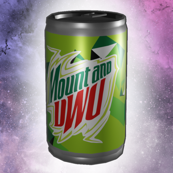 [ bewildered ]  Soda Can Prop