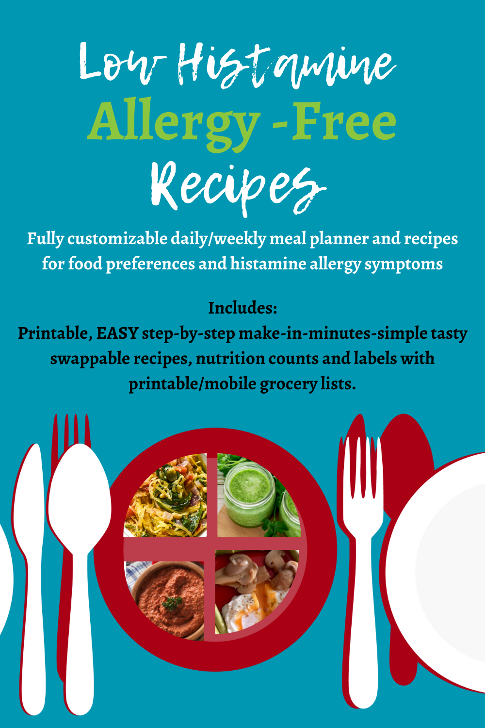 Low histamine allergy free recipes