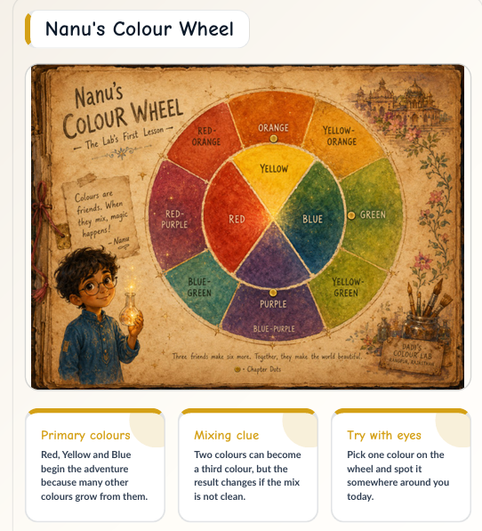 Rohan and the Colour Mixing Lab — A Magical Colour Science Story for Kids preview image 8