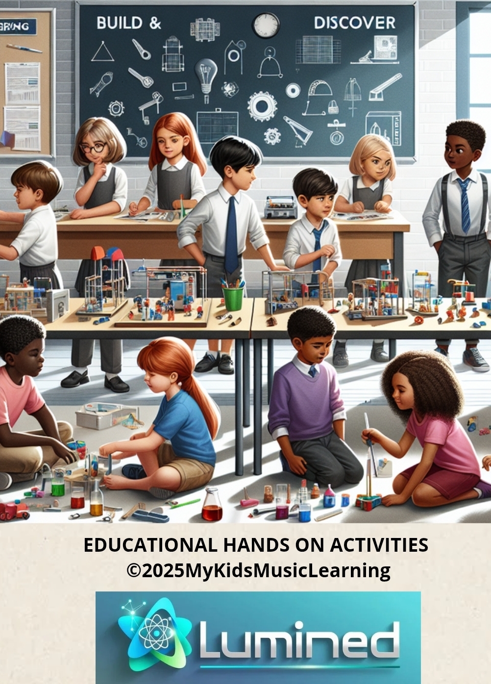 LuminEd Build & Discover: Engineering Adventures for Age 7
