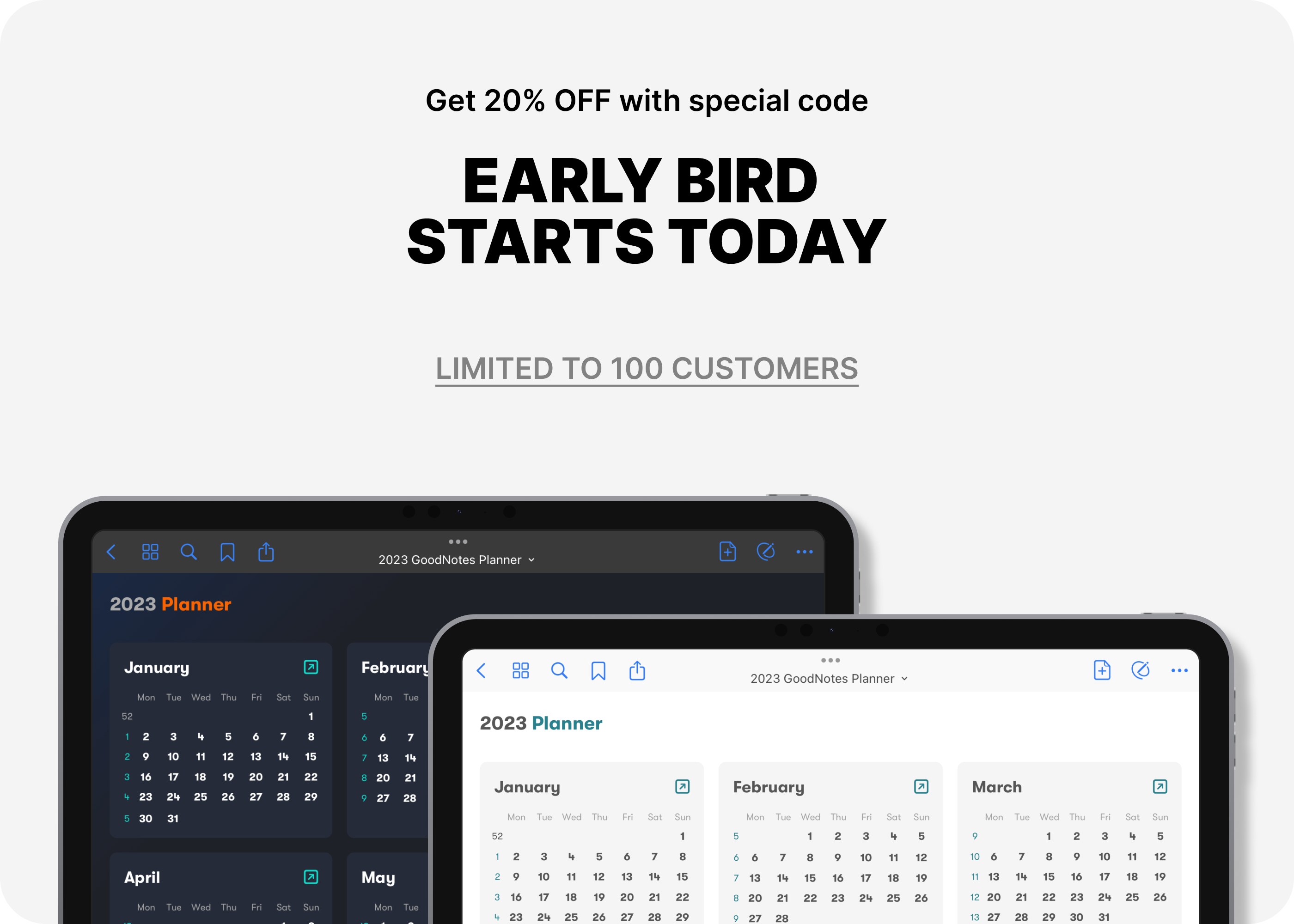2023 GoodNotes Planner is here! 🚀 [20% OFF] - GoodNotes templates by  TemplateStack.io