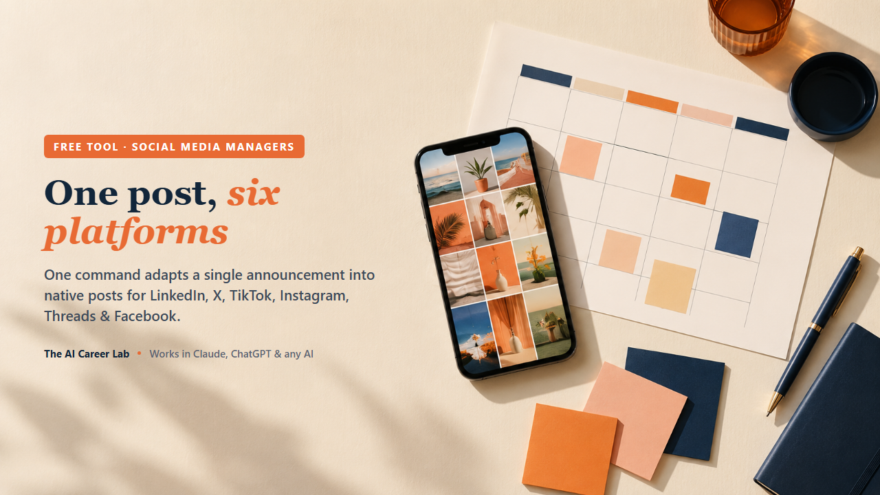 One announcement, — what's inside