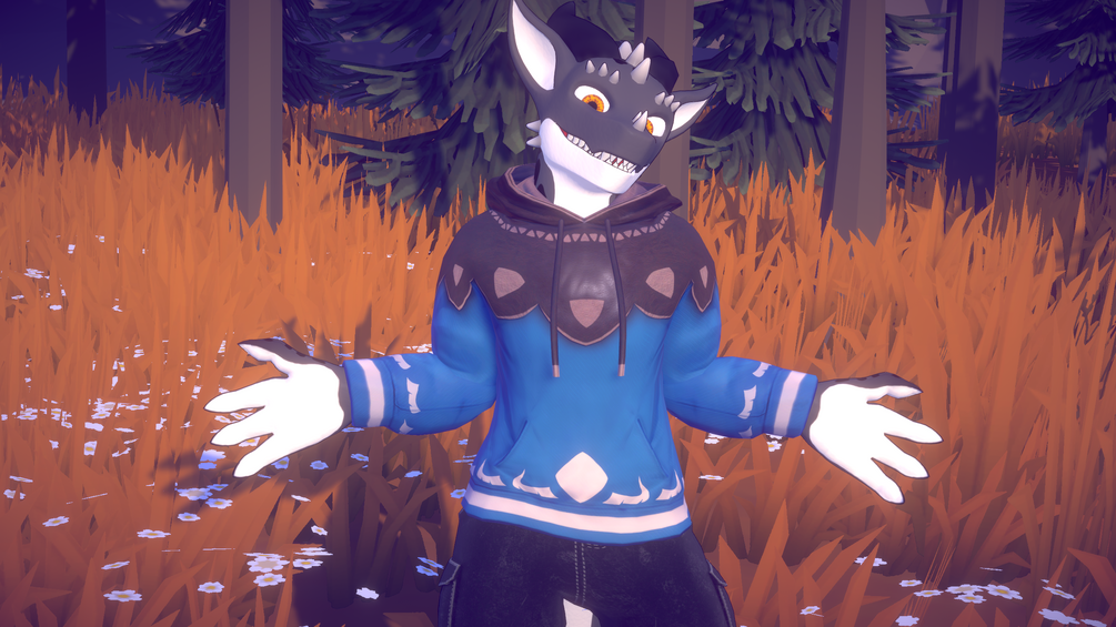 RazKobold Hoodie (VRChat Avatar)