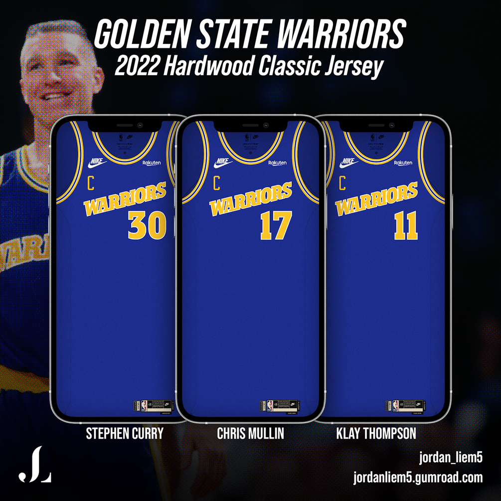 Warriors hardwood best sale classic jersey