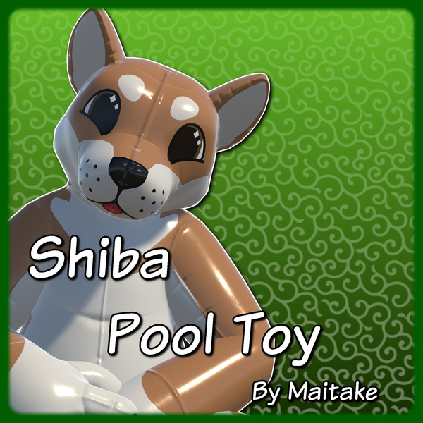 Pool Toy Shiba Inu VRChat Avatar