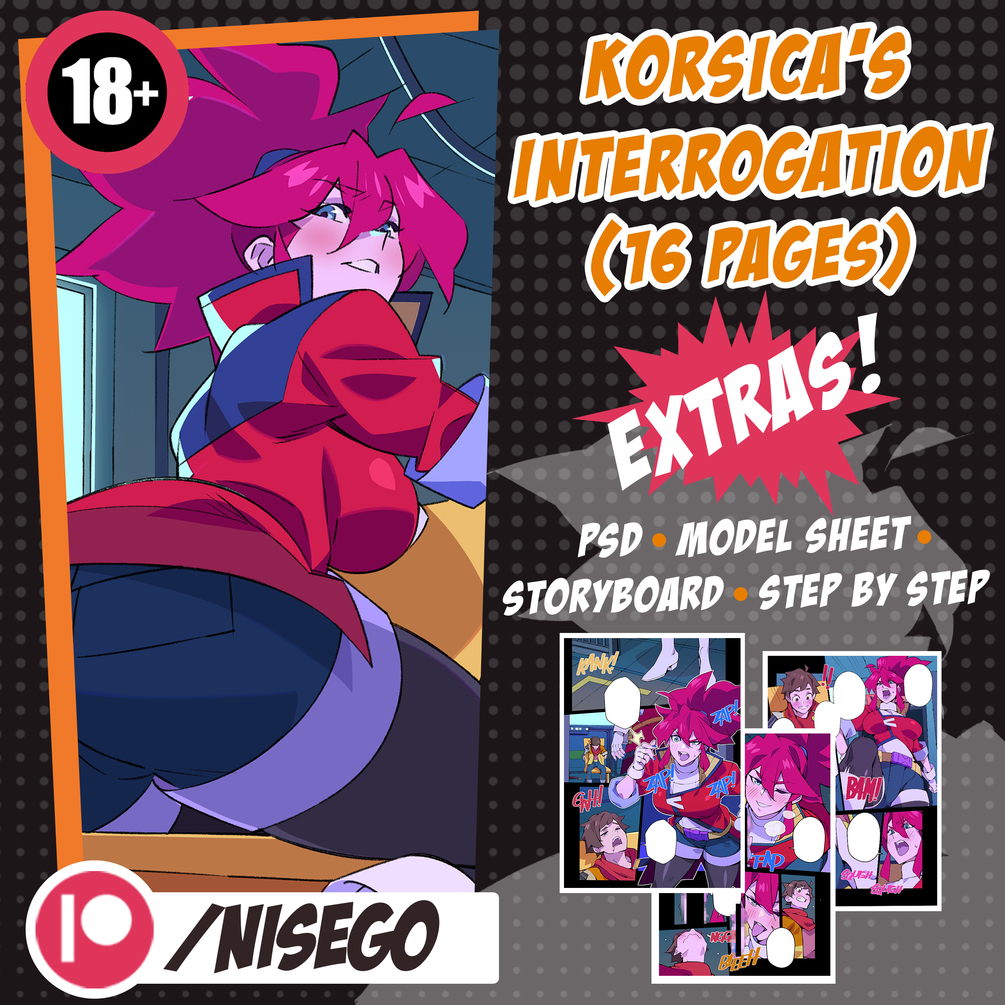 Korsica's interrogation - Doujin + extra files