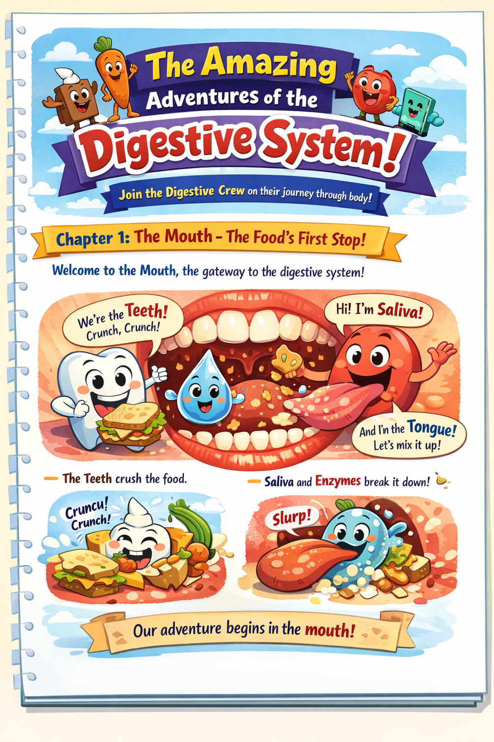 The Amazing Adventures of the Digestive System Preview