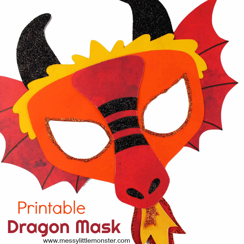 dragon-mask-template