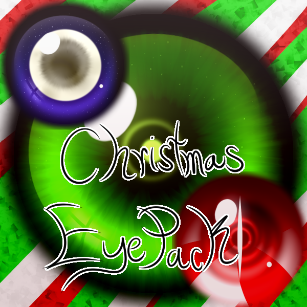 Christmas Eye Texture Pack (VRChat Eye Textures)