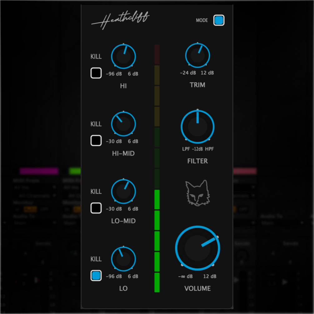 Heathcliff Pro — 3 and 4‑Band DJ Style EQ