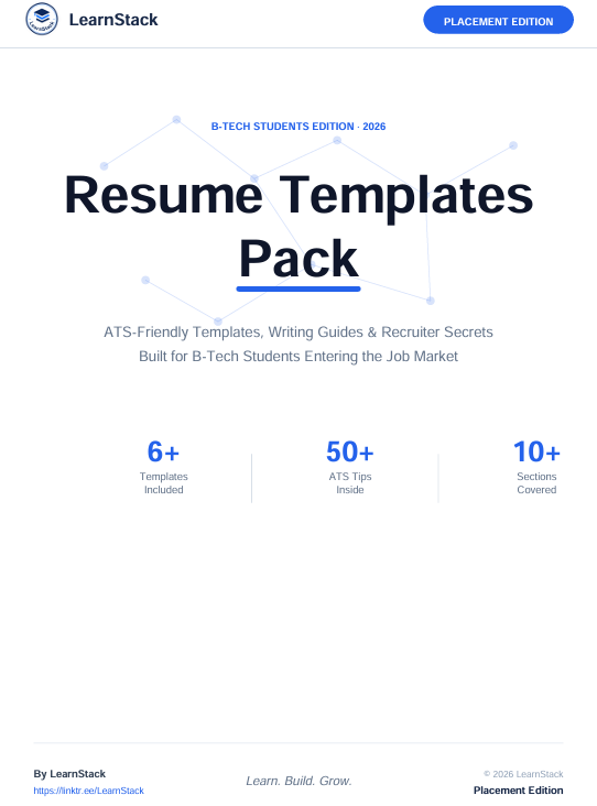 Programming Interview & Placement Bundle 2026 — DSA, System Design, C, C++, Git, Cybersecurity & Resume Guide preview image 7