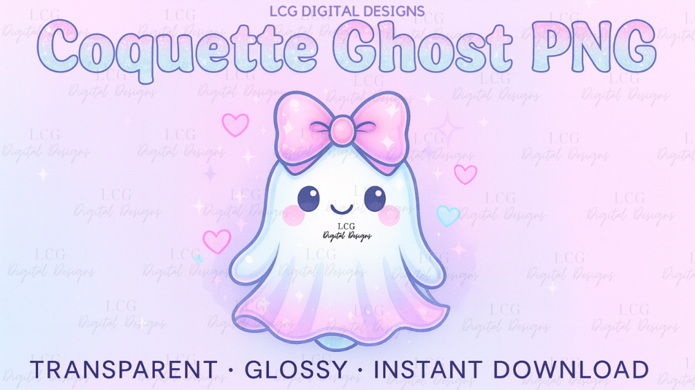 Coquette Ghost PNG 👻🎀