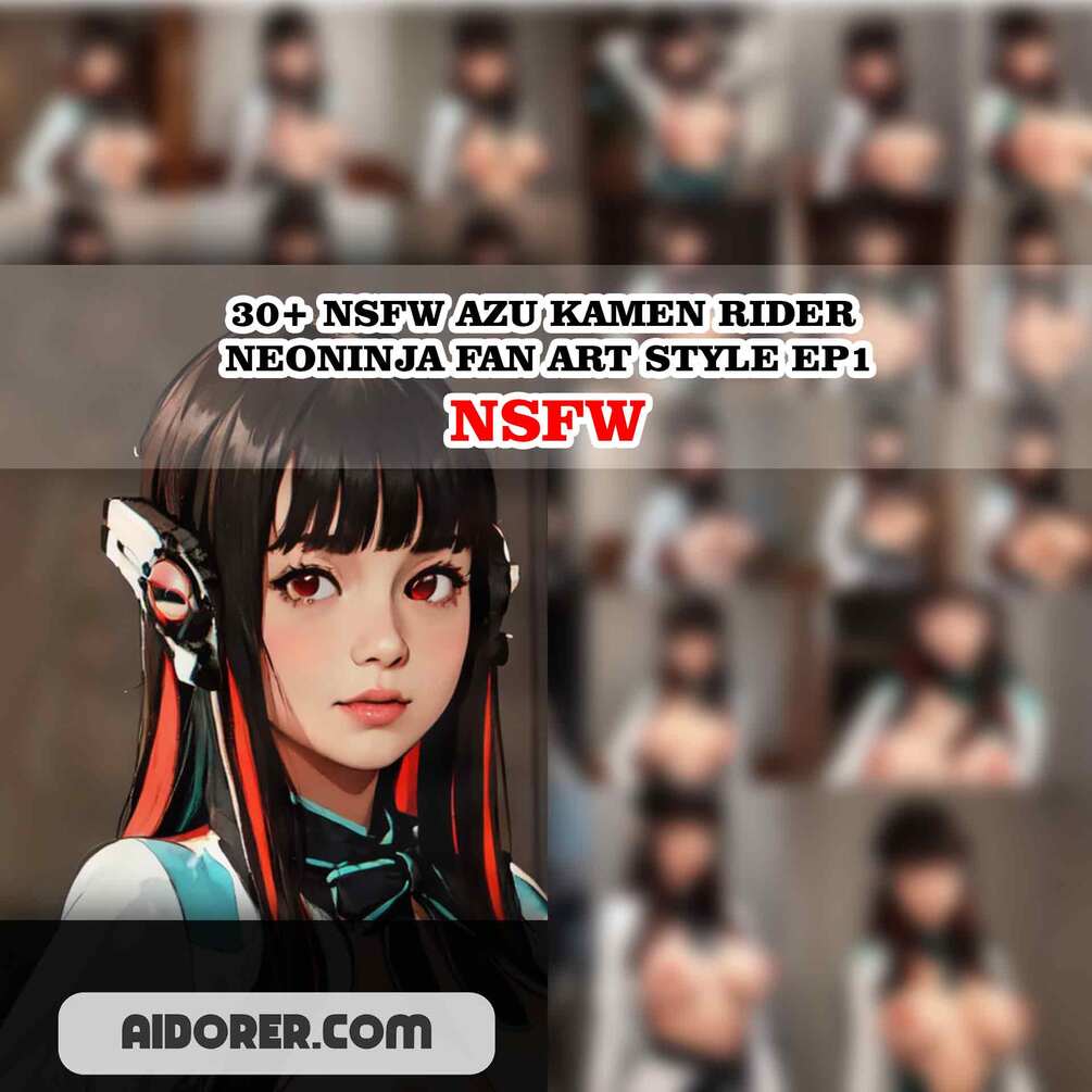 30+ NSFW AZU KAMEN RIDER NEONINJA FAN ART STYLE EP1