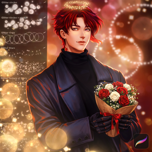 Glitter Brushes for Procreate - Procreate Brush Pack