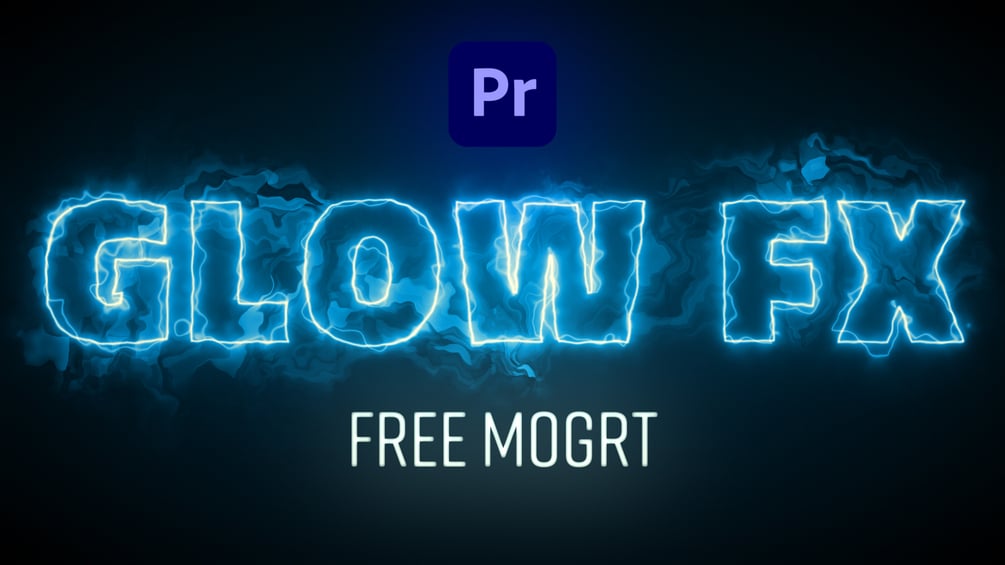 Customizable GLOW EFFECT Template Free MOGRT for Premiere Pro